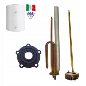 Grzałka 2000W z Anodą i Termostatem do bojlera Bandini SO, SE