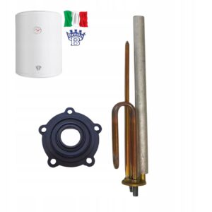 Grzałka 2000W z anodą do bojlera Bandini SO, SE 50, 80, 100, 120, 150, 200l