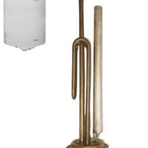 Grzałka 1500W z Anodą do bojlera MIDEA D30, 50, 80, 100-15F6