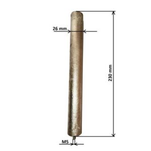 Anoda magnezowa do bojlera Ariston VLS, Lydos, Eco, Evo, Pro